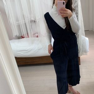 Artitzia (Babaton) Navy Blue Jumpsuit.